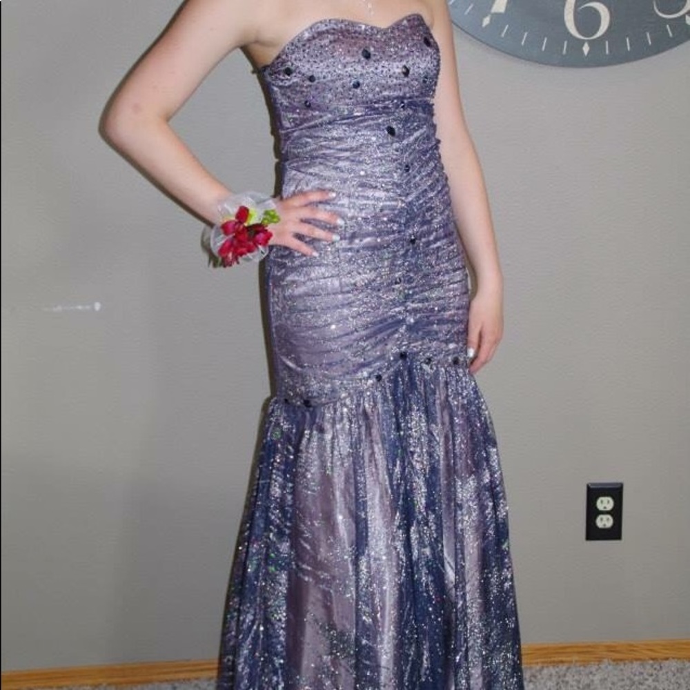 Strapless Mermaid Style Dress